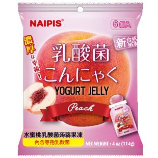 NAIPIS水蜜桃味乳酸菌蒟蒻果冻