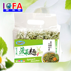 优哈优卡菠菜面400g