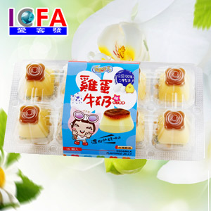 优哈优卡鸡蛋牛奶果冻440g