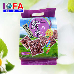【巧益】紫米烧米果216g/袋