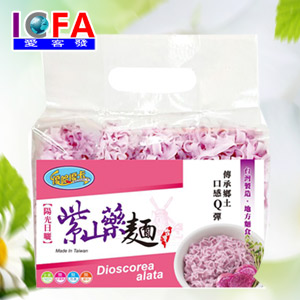 优哈优卡紫山药面400g