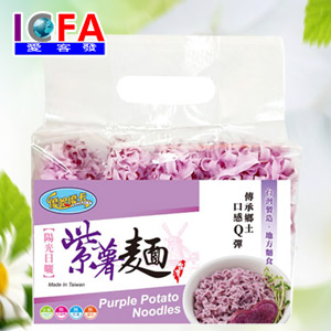 优哈优卡紫薯面400g